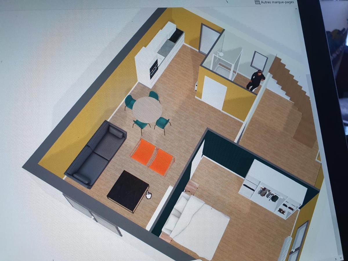 Appartements Cdg Joigny Bagian luar foto